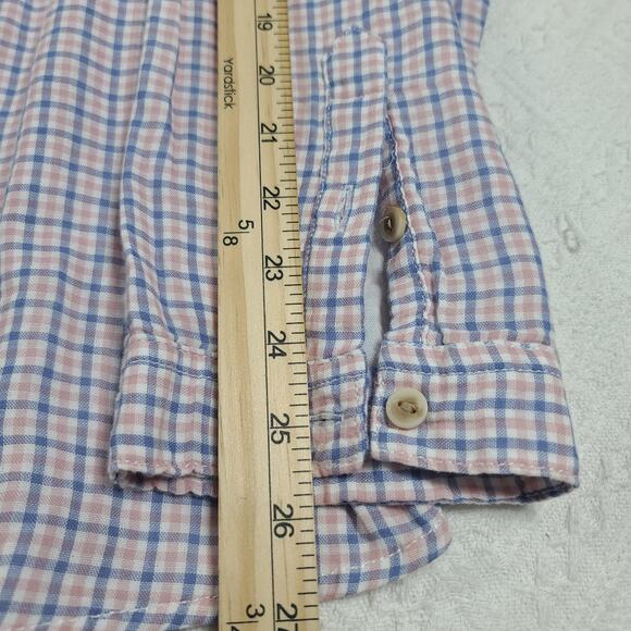 G.H. Bass men's plaid button down plaid Academia NWT Size XXL preppy gorpcore - Picture 3 of 9